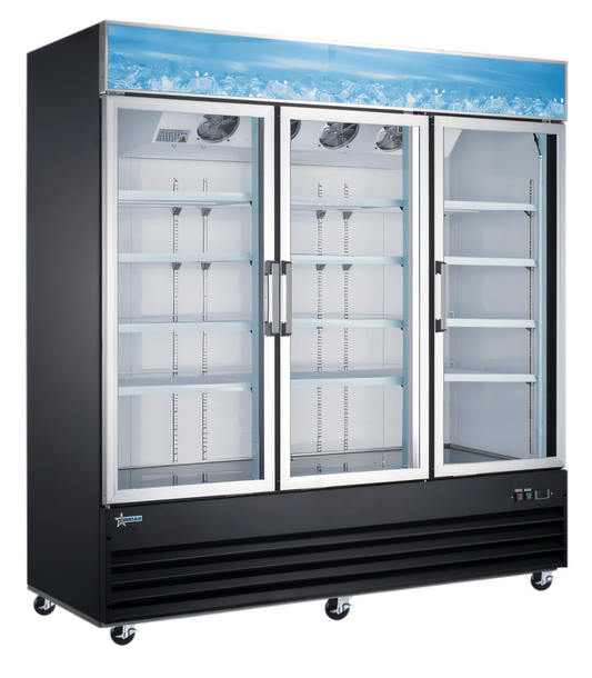 Omcan USA 51052 Glass Door Merchandisers - 51052