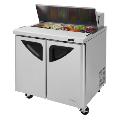 Turbo Air TST-36SD-N6 Super Deluxe Prep Tables - TST-36SD-N6