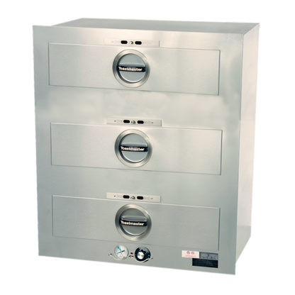 Structural Concepts Toastmaster 3-Drawer Built-In Drawer Warmer with Thermostatic Controls - 3C80AT09