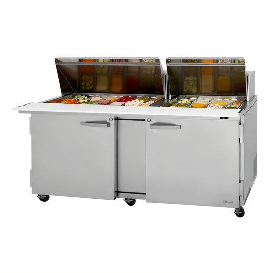 Turbo Air PST-72-30-N(-AL) PRO Refrigerated Prep Tables