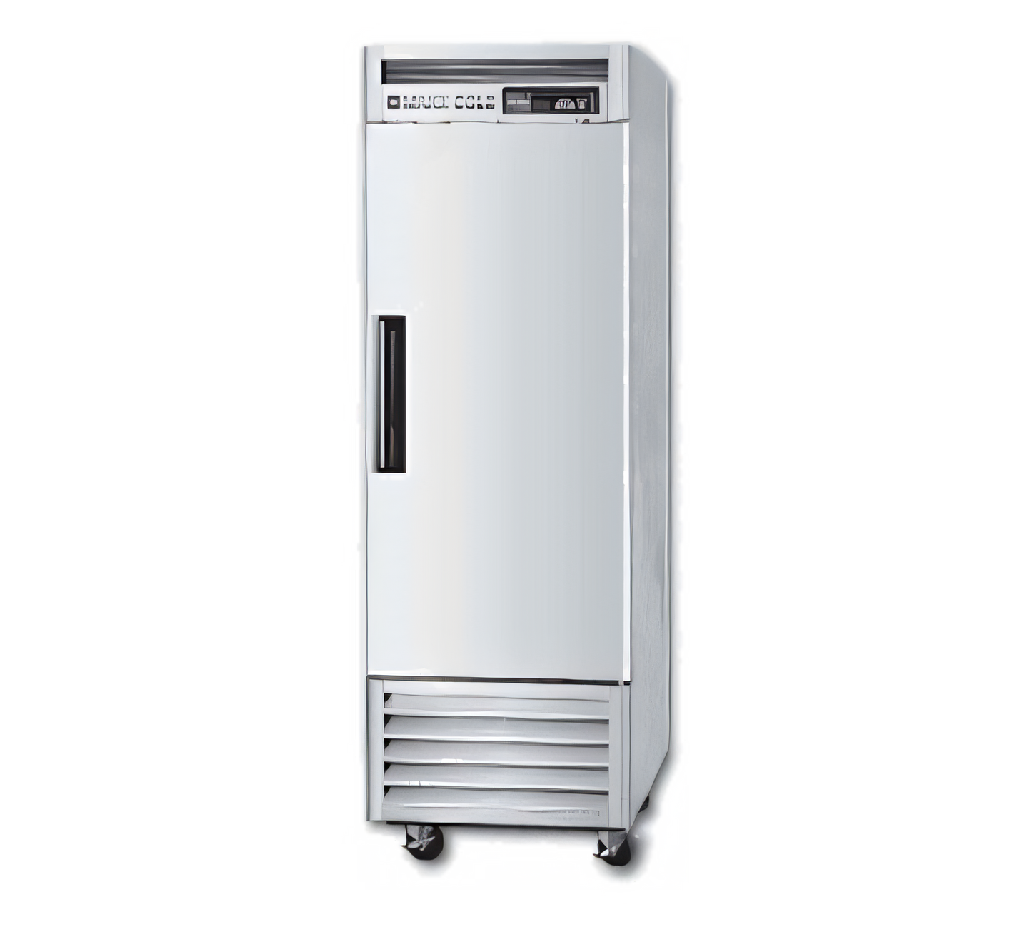 Maxx Cold 1-Section Reach-In Freezer with Solid Hinged Door, 18.9 Cu. Ft., Bottom Mount, Stainless Steel - MCF-23FDHC