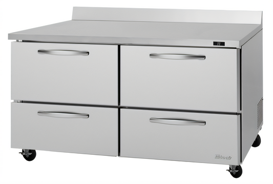 Turbo Air PWR-60-D4-N PRO Worktop Refrigerators - PWR-60-D4-N