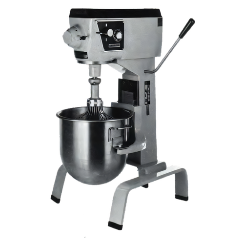 Blakeslee 20-Quart Floor Model Planetary Mixer with 3-Speed Gear Drive, Timer, and #12 Hub - F-20-CA