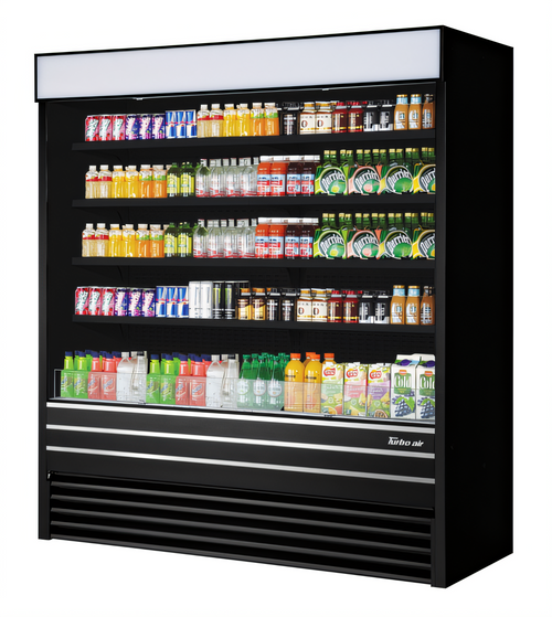 Turbo Air TOM-72EB-A-N Open-Air Coolers - TOM-72EB-A-N