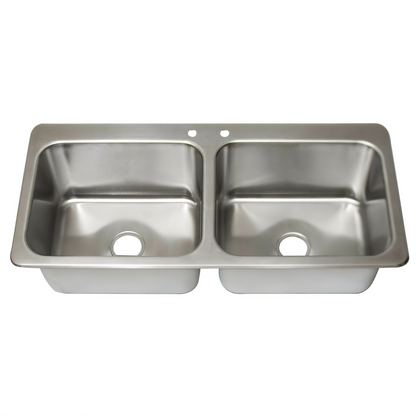 BK Resources DDI2-20161224-P-G Compartment Sinks - DDI2-20161224-P-G