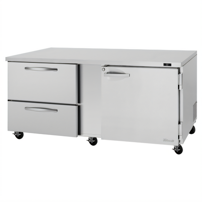 Turbo Air PUR-72-D2R(L)-N PRO Reach-in Refrigerators - PUR-72-D2R(L)-N