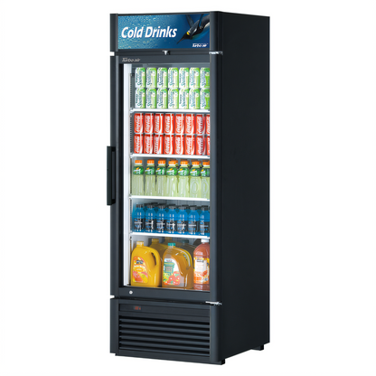 Turbo Air TGM-23SD-N6 Super Deluxe Glass Door Merchandisers - TGM-23SD-N6