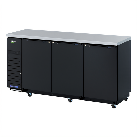 Turbo Air TBB-24-72SBD-N6 Super Deluxe Back Bar Coolers - TBB-24-72SBD-N6