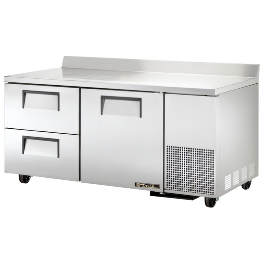 True Mfg. - General Foodservice TWT-67D-2-HC Worktop Refrigerators - TWT-67D-2-HC