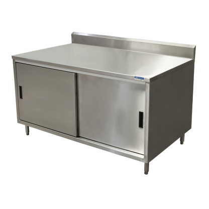 BK Resources CSTR5-2436S Stainless Steel Prep Tables - CSTR5-2436S