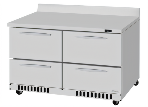 Turbo Air PWR-48-D4-FB-N PRO Worktop Refrigerators - PWR-48-D4-FB-N