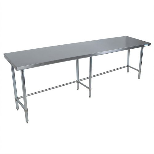 BK Resources CVTOB-8430 Stainless Steel Prep Tables - CVTOB-8430