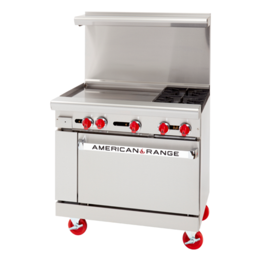 American Range Gas Ranges -  ARGF-24G-2B-SB