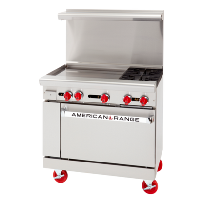 American Range Gas Ranges -  ARGF-24G-2B-SB