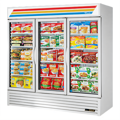 True Mfg. - General Foodservice GDM-72F-LTF-HC~TSL01 Glass Door Merchandisers - GDM-72F-LTF-HC~TSL01
