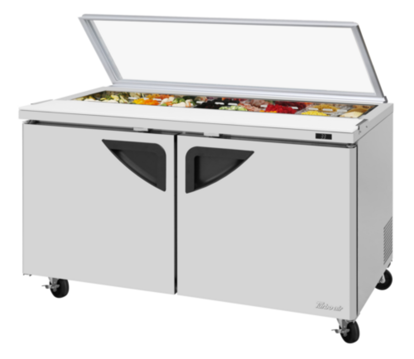 Turbo Air TST-60SD-N-GL Super Deluxe Prep Tables - TST-60SD-N-GL