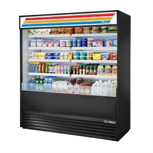True Mfg. - General Foodservice TOAM-72-HC~TSL01 Open-Air Coolers
