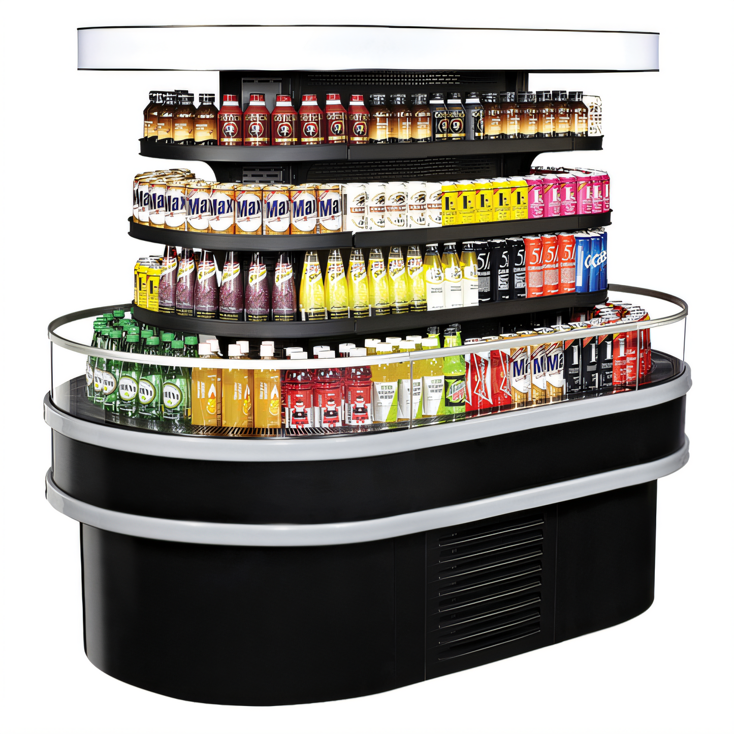 Turbo Air TIOM-20RSRB-N Countertop Refrigerated Display Cases - TIOM-20RSRB-N