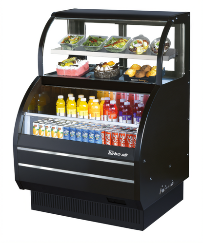 Turbo Air TOM-W-40SB-N Open-Air Coolers - TOM-W-40SB-N