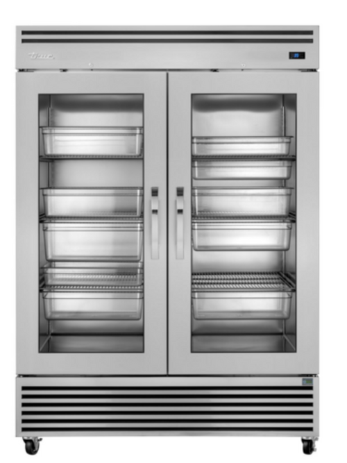 True Mfg True Two-Section Reach-In Glass Door  - TGN-2R-2G