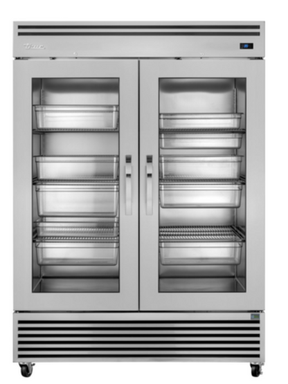 True Mfg True Two-Section Reach-In Glass Door  - TGN-2R-2G