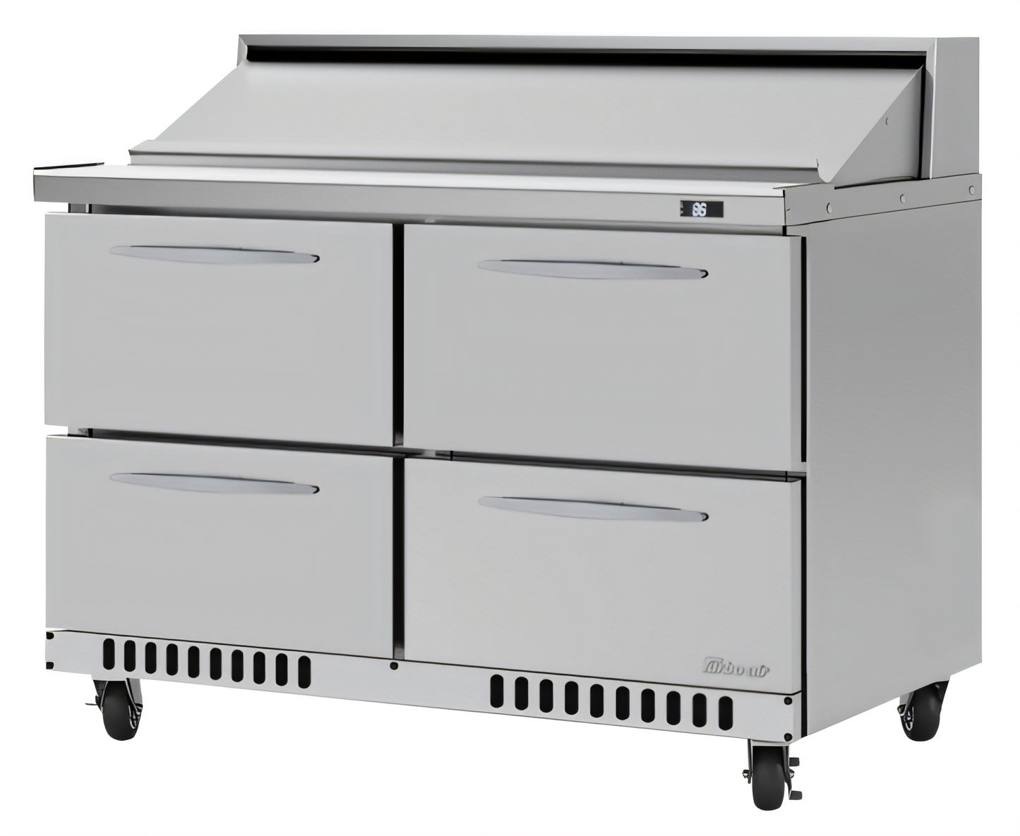 Turbo Air PST-48-D4-FB-N PRO Prep Tables - PST-48-D4-FB-N