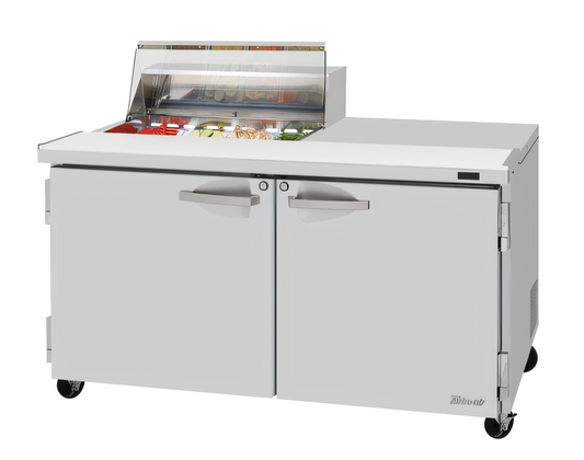 Turbo Air PST-60-08S-N-CL PRO Prep Tables - PST-60-08S-N-CL