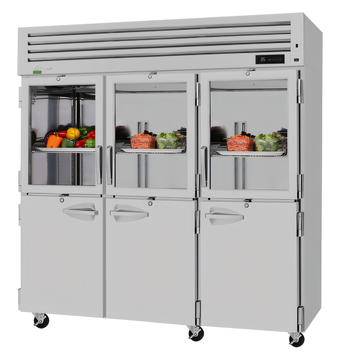 Turbo Air PRO-77R-GSH-N PRO Reach-in Refrigerators - PRO-77R-GSH-N