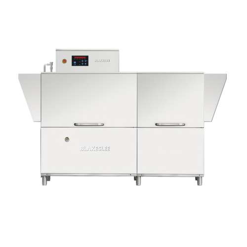 Blakeslee RC86 High-Temp Conveyor Dishwasher with Prewash, Double Rinse, and Booster