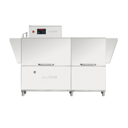 Blakeslee RC86 High-Temp Conveyor Dishwasher with Prewash, Double Rinse, and Booster