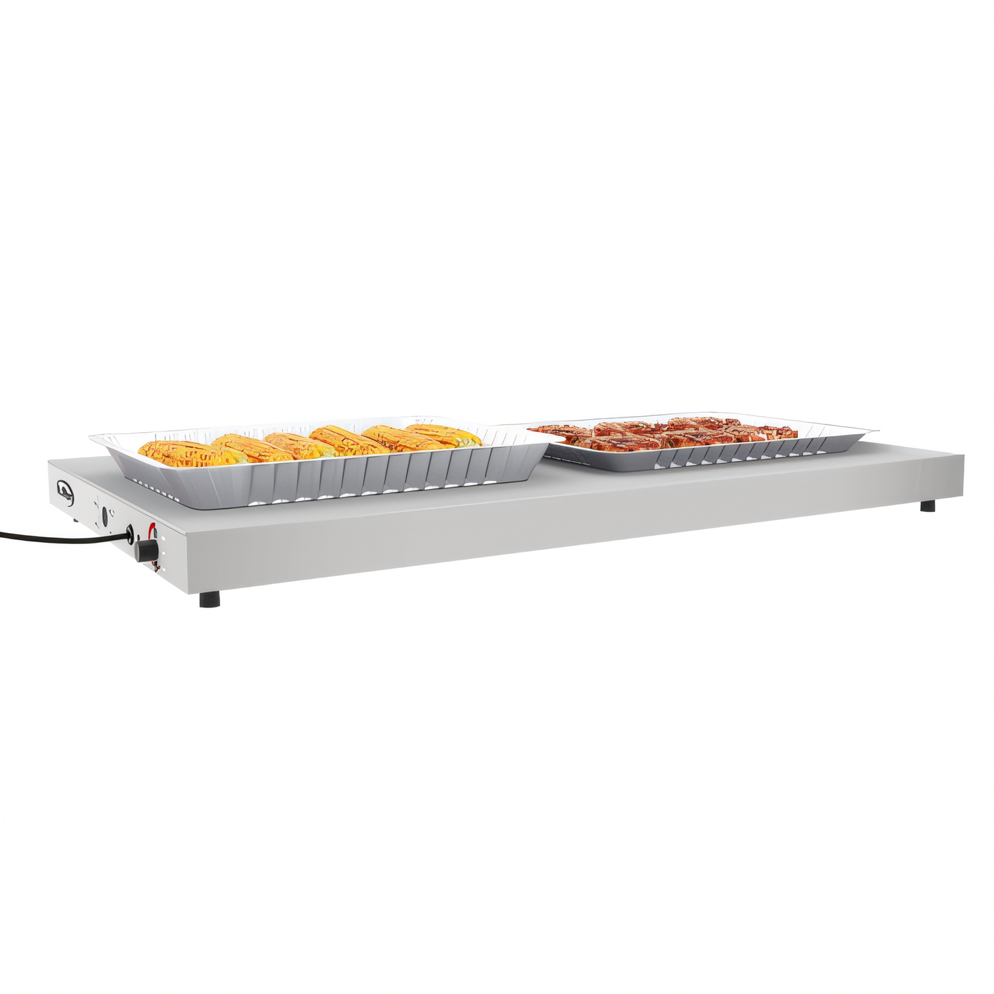 Structural Concepts KoolMore 36-Inch Commercial Countertop Warming Shelf with Marine Edge - KM-WS36