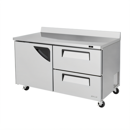 Turbo Air TWR-60SD-D2-N Super Deluxe Worktop Refrigerators - TWR-60SD-D2-N