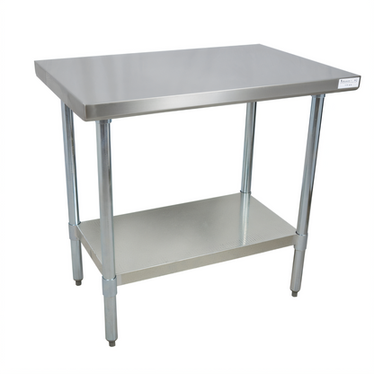 BK Resources CVT-6030 Stainless Steel Prep Tables - CVT-6030