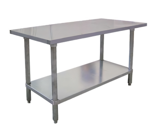 Omcan USA Standard Series Stainless Steel Prep Tables - 22077