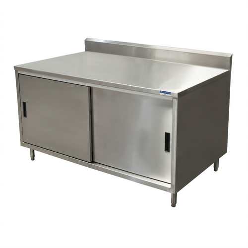 BK Resources CSTR5-3648S Stainless Steel Prep Tables - CSTR5-3648S