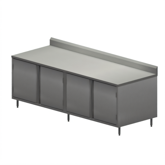 BK Resources CSTR5-3096H Stainless Steel Prep Tables - CSTR5-3096H