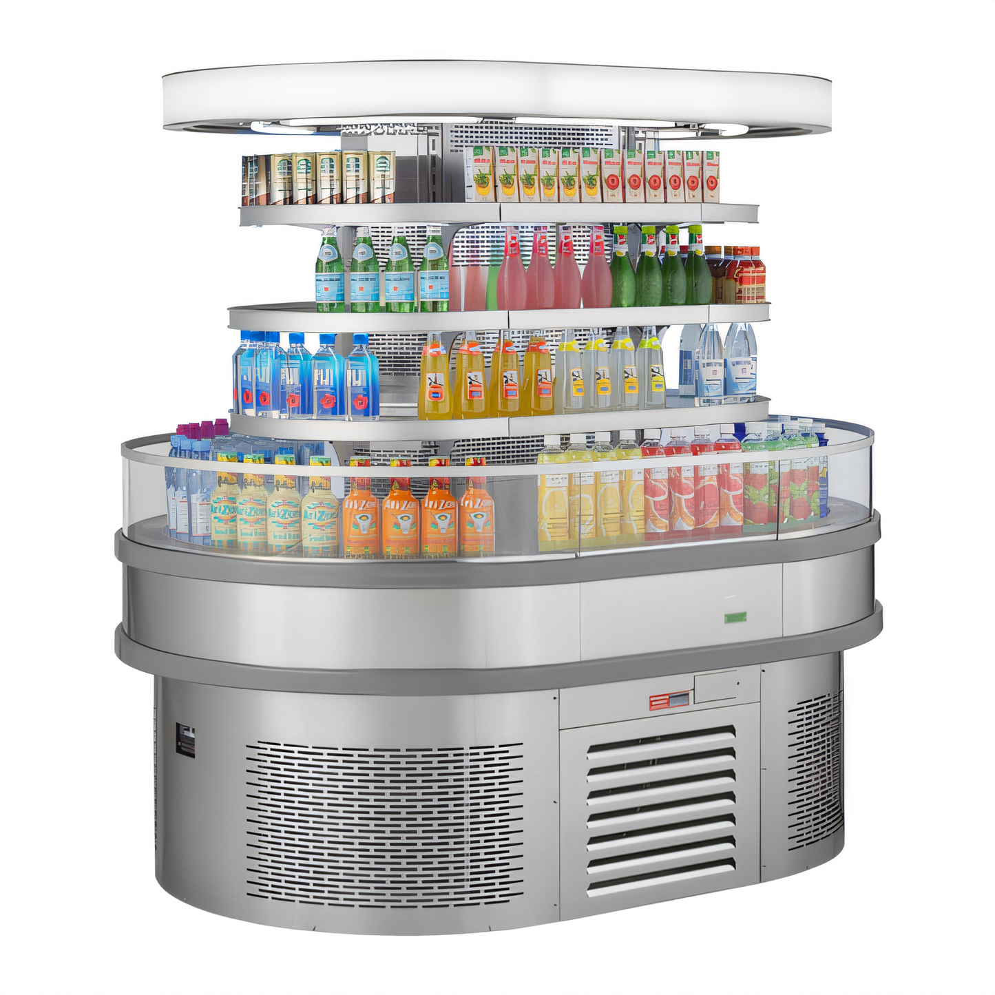 Turbo Air TIOM-20RSRS-N Countertop Refrigerated Display Cases - TIOM-20RSRS-N