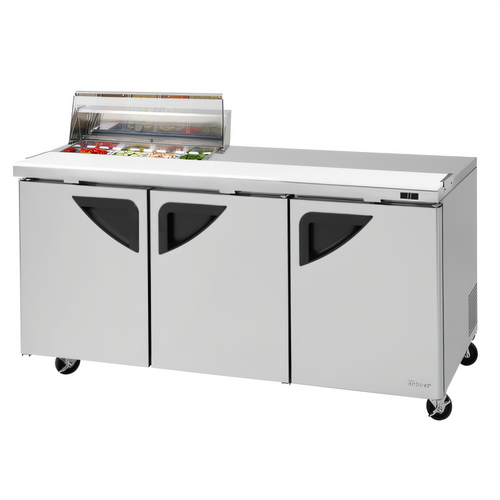 Turbo Air TST-72SD-08S-N-CL Super Deluxe Prep Tables