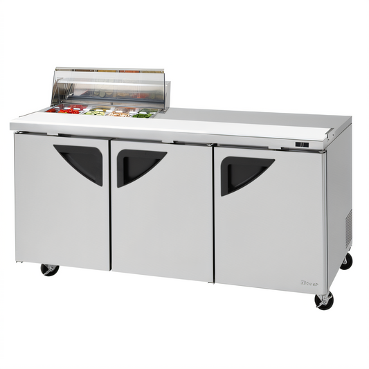 Turbo Air TST-72SD-08S-N-CL Super Deluxe Prep Tables