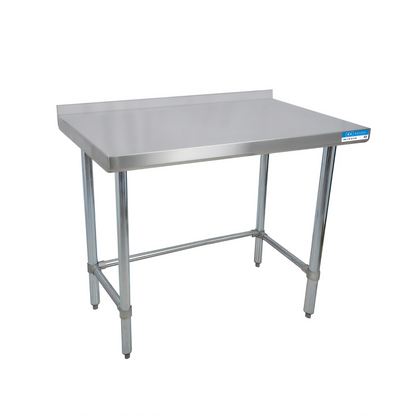 BK Resources SVTROB-9630 Stainless Steel Prep Tables - SVTROB-9630