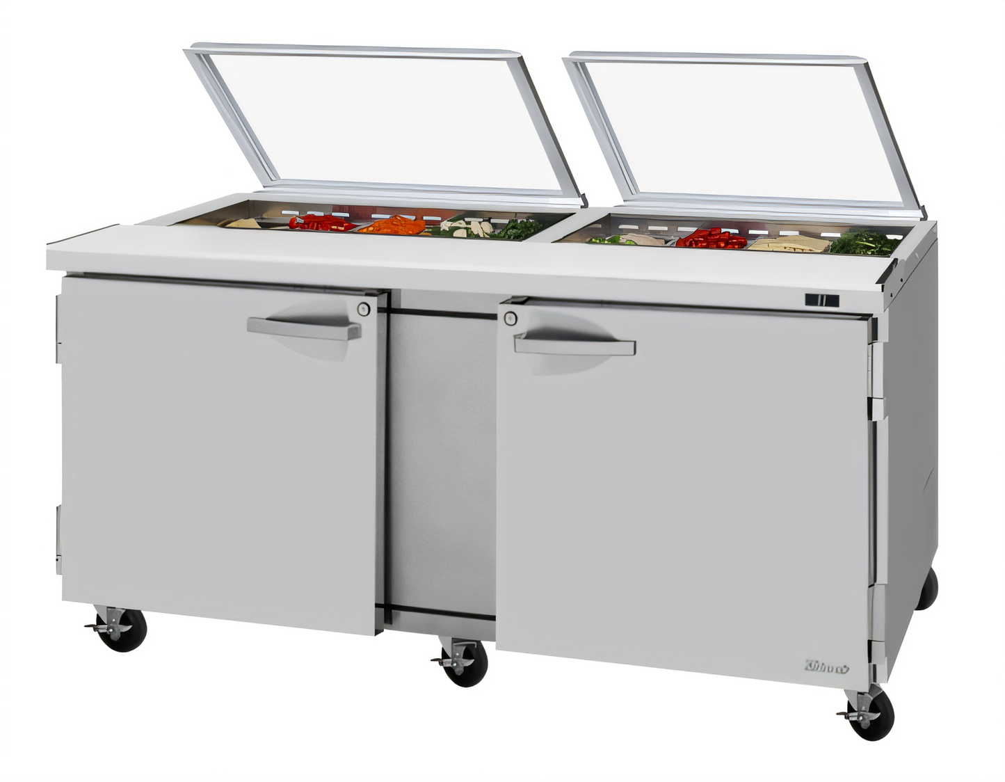 Turbo Air PST-72-N-GL PRO Prep Tables - PST-72-N-GL