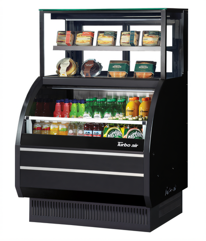 Turbo Air TOM-W-40SB-UF-N Open-Air Coolers - TOM-W-40SB-UF-N