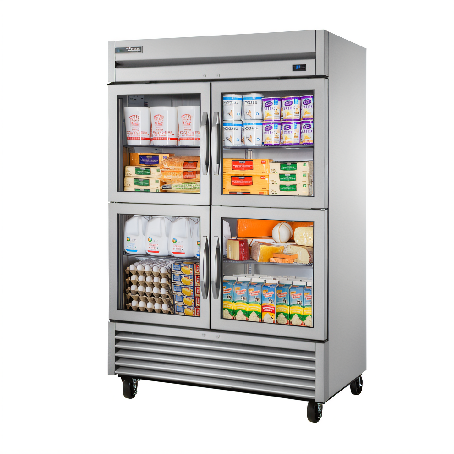 True Mfg. - General Foodservice  Reach-in  - T-49G-4-HC~FGD01