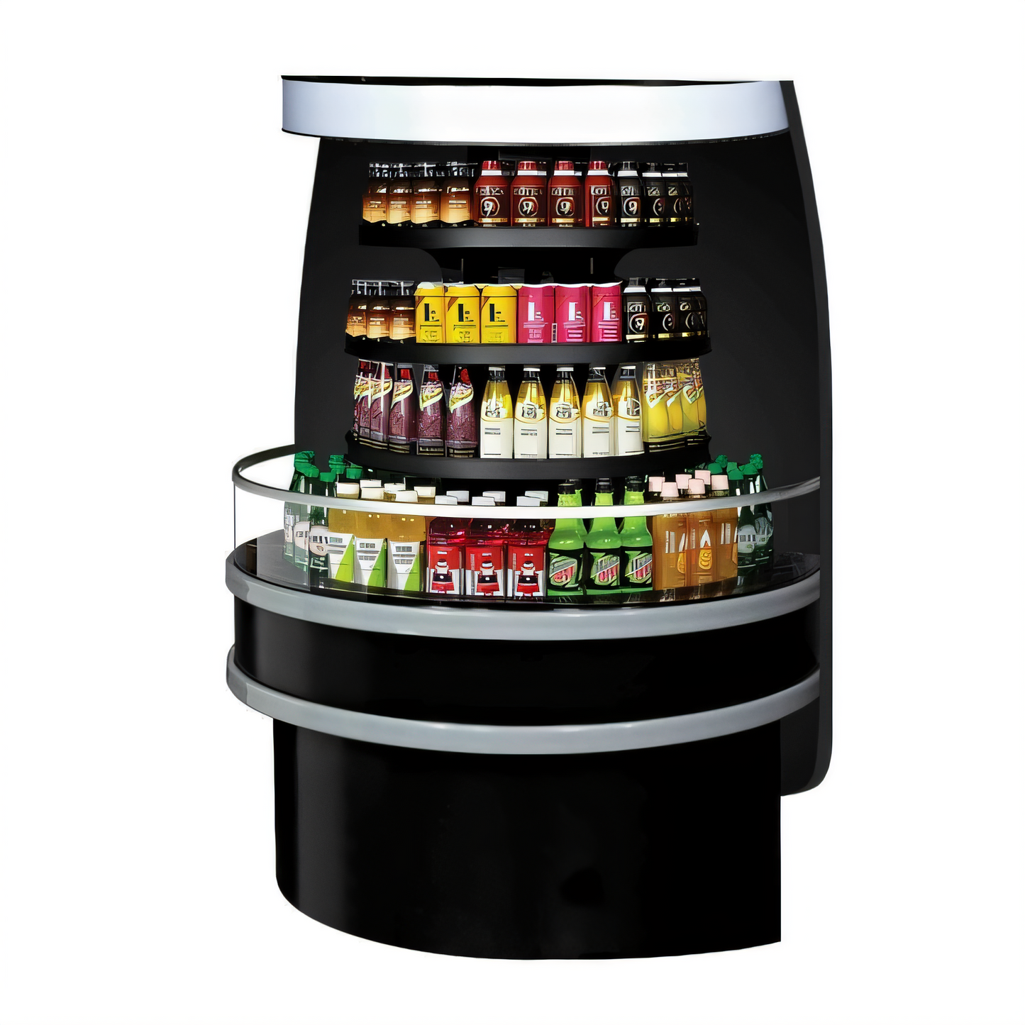 Turbo Air TIOM-48RB-N Countertop Refrigerated Display Cases - TIOM-48RB-N