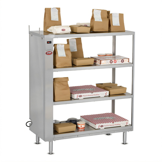 Structural Concepts FWE 43-Inch 4-Tier Heated Holding Shelf with Electronic Controls - HHS-413-2039