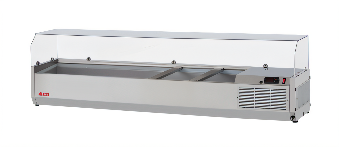 Turbo Air CTST-1500G-N E-line Refrigerated Prep Tables - CTST-1500G-N