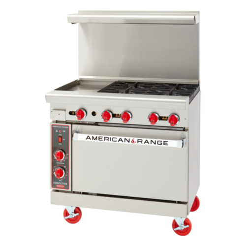 American Range  Gas Ranges - ARGF-12G-4B-SB