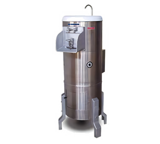 Blakeslee XC-30T Floor-Model Electric Potato/Vegetable Peeler, 30-33 lb Capacity, 3/4 HP