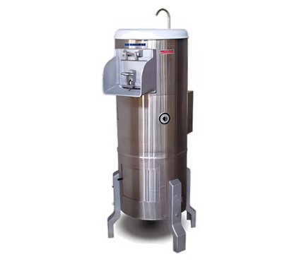 Blakeslee XC-30T Floor-Model Electric Potato/Vegetable Peeler, 30-33 lb Capacity, 3/4 HP