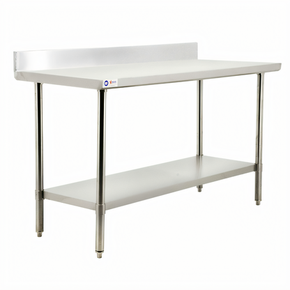 Omcan USA Stainless Steel Prep Tables - 44340
